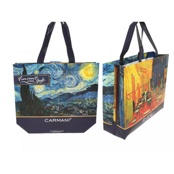 Τσάντα πρωινού Van Gogh/Starry Night & Café Terrace