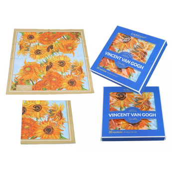 Χαρτοπετσέτες Van Gogh/Sunflowers