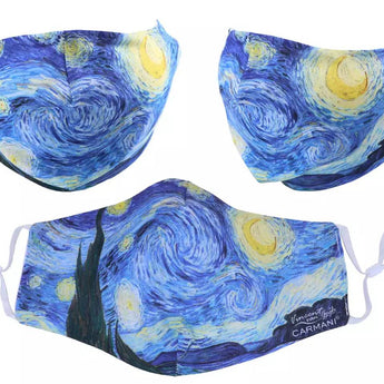 Μάσκα με φίλτρο Van Gogh/Starry Night