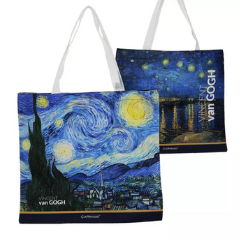 Τσάντα ώμου Van Gogh/Starry Night & Starry Night on the Rhone