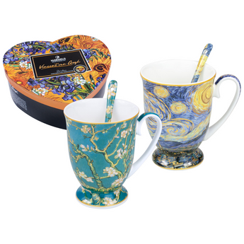 Σετ/2 Κούπα Van Gogh/Blossom & Starry