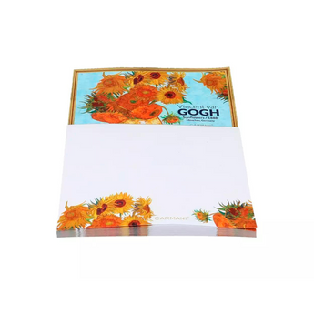 Σημειωματάριο μαγνητικό Van Gogh/Sunflowers