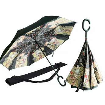 Ομπρέλα ανάποδη Klimt/Kiss & Adele