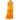 Φόρεμα μακρύ με δαντέλα πορτοκαλί one size