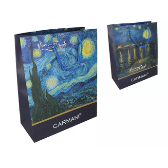 Τσάντα δώρου μεσαία Van Gogh/Starry Night & Starry Night Over the Rhône